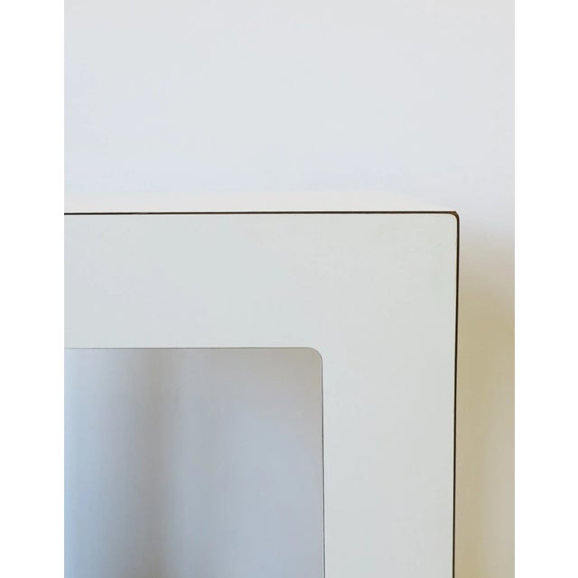 Modern White End Table, 1970s For Sale - Image 9 of 13