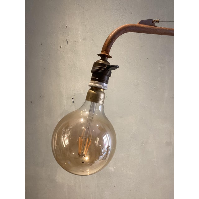 Prouve Light Wall Lamp by Jean Prouvé For Sale - Image 6 of 8