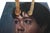 Textile 1960's Original Portrait of a Little Boy Altered With Antlers For Sale - Image 7 of 10