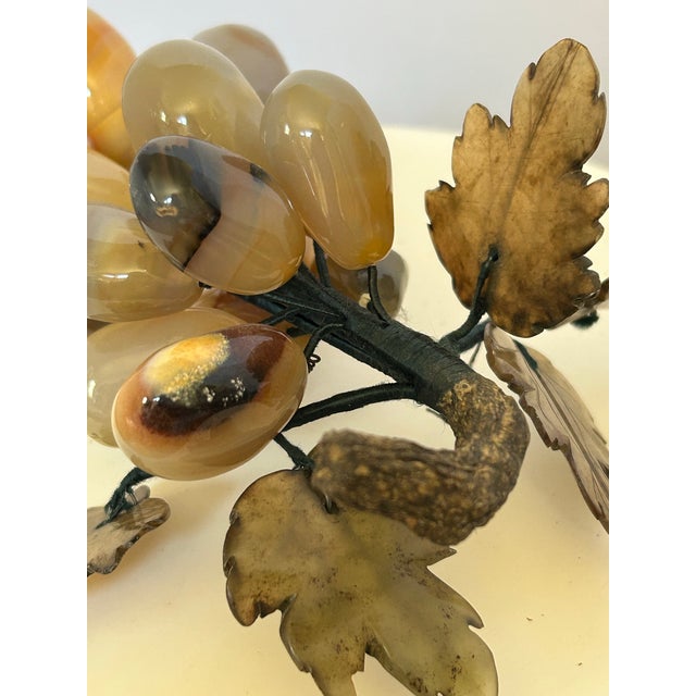 Pair MCM Agate Stone Fruit For Sale In San Francisco - Image 6 of 10