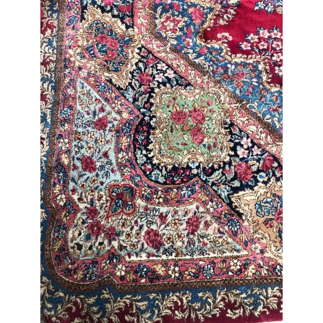 1940s Large Vintage Kirman Style Rug, 1940s For Sale - Image 5 of 16