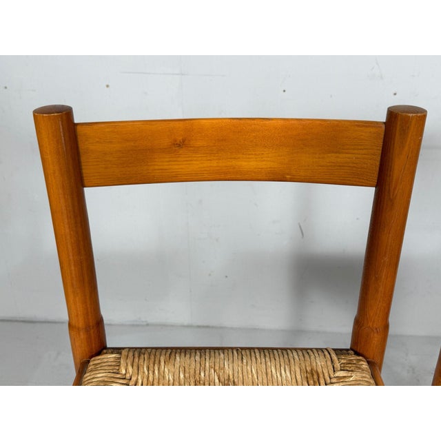 Wood Vintage Carimate Stools in Pine by Vico Magistretti, 1970s, Set of 2 For Sale - Image 7 of 13