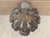 Gray Vintage Grotto Style Cast Concrete Shell Birdbath For Sale - Image 8 of 12