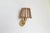 1990s Pencil Reed Rattan Wall Sconce Lamp For Sale - Image 5 of 9