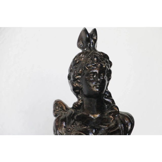 French French Mid-Century Architectural Lady Finial For Sale - Image 3 of 13