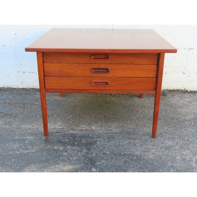 Jack Cartwright Danish Modern Nightstand Side End Bedside Table 6377 For Sale - Image 4 of 18