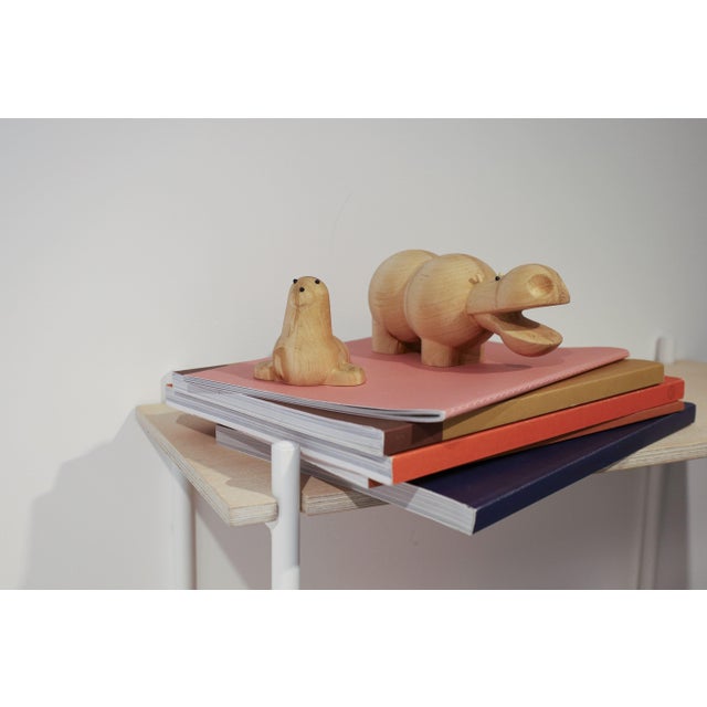 Seal I Piccolini Wooden Animal Figure by Viviana Degrandi for Emko For Sale - Image 6 of 7