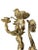 A circa 1900’s Caldwell sconce with cherub on a dolphin holding 3 lights and one light on top shell