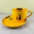 French Chocolat Menier Yellow Café Éditions Clouet Set For Sale - Image 3 of 11