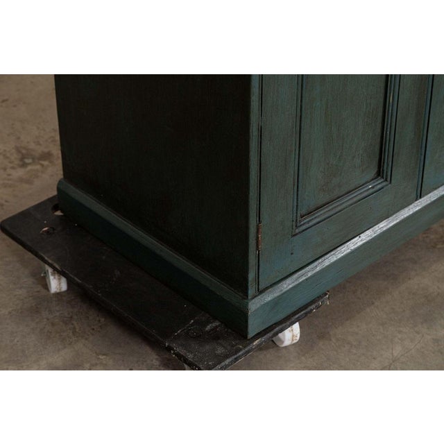 English Painted Pine Dresser Base, 1880s For Sale - Image 15 of 18