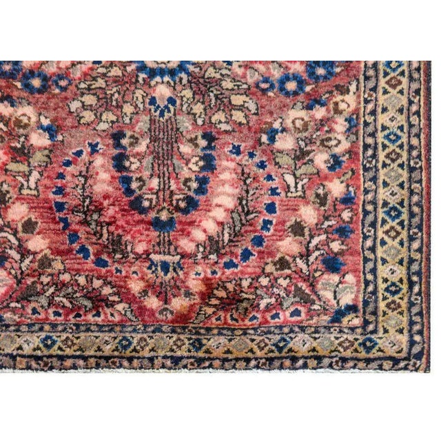 Textile Traditional Early 20th Century Sarouk Rug For Sale - Image 7 of 10