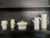 Off-white 1970s James (Jim) Makins Studio Art Porcelain Still Life Grouping - 5 Pieces For Sale - Image 8 of 8