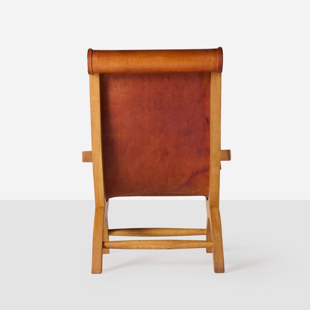 Brown 1940s Butaque Arm Chairs Attributed to Clara Porset - A Pair For Sale - Image 8 of 14