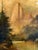 This listing is for an antique landscape painting. This oil on board depicts Castle Peak, located in California's Sierra...