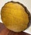 1960s Vintage Italian Florentine Gilt Tray 11 1/8” | Green Gold Round Hollywood Regency Tray For Sale - Image 5 of 10