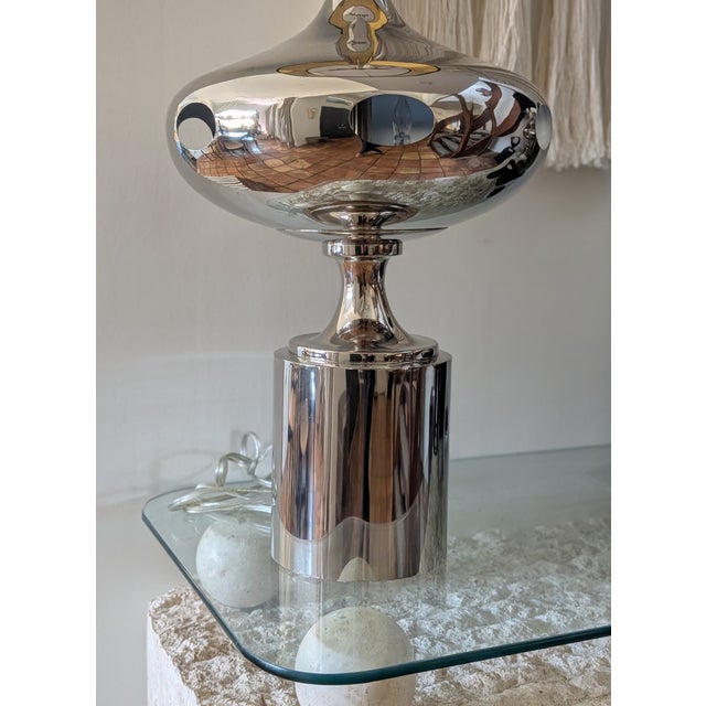 Metal Extraterrestrial Table Lamp by Global Views For Sale - Image 7 of 13