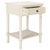 Tate 1 Drawer Accent Table in Distressed / White For Sale - Image 11 of 11