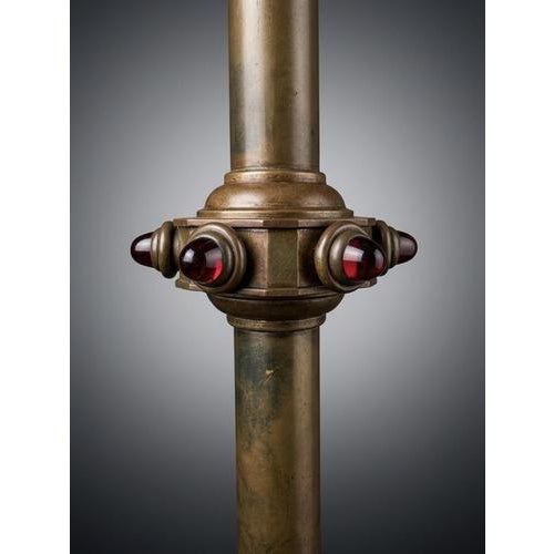 Antique Brass Altar Candelabras, 1800s, Set of 2 For Sale - Image 3 of 5