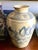 Large 1980s Canton Style Earthenware Vase For Sale - Image 4 of 6