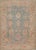 Light Blue Background Turkish Oushak Design Modern Room Size Rug For Sale
