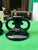 Mid-Century Modern Black Milk Glass Pair of Candleholders For Sale - Image 3 of 11