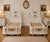 Wood 1950 French Louis XVI White Gold Wood Twin Bedframes - Pair For Sale - Image 7 of 14