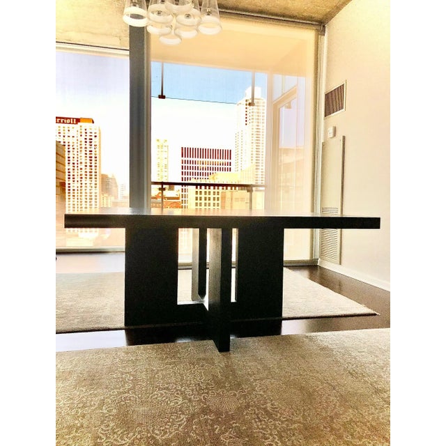 Wood Roberto Lazzeroni “Tokyo” Dining Table for Casamilano – Italian Modern Design, Seats 8 For Sale - Image 7 of 11