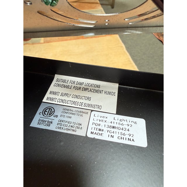 Livex Lighting Summit Wide Linear Chandelier For Sale - Image 9 of 12