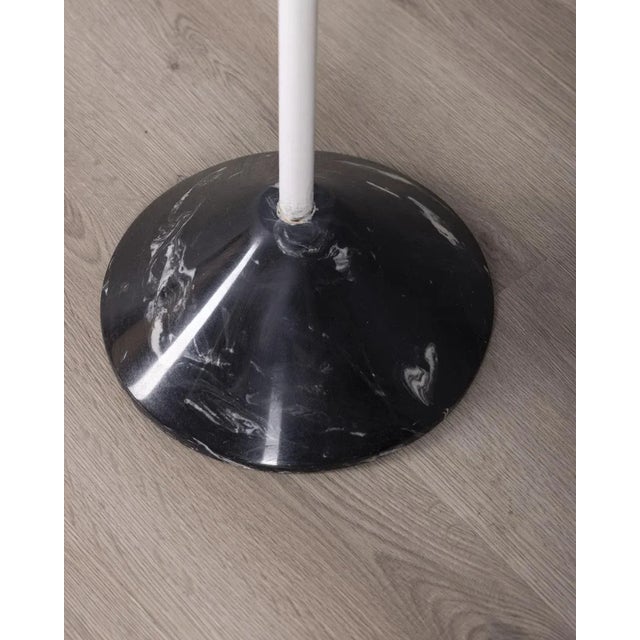 1980s Vintage Marble and Metal Coat Stand, Italy, 1980s For Sale - Image 5 of 7