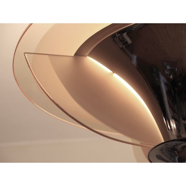 Metal Art Deco Pendant Lamp by Petitot, 1930s For Sale - Image 7 of 18