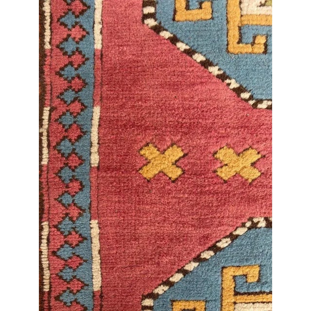 Vintage Turkish Kars Runner For Sale - Image 11 of 18