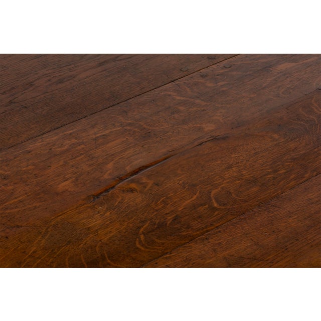 Late 19th Century French Louis XIV Style Oak Dining Table For Sale - Image 10 of 18
