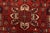 Karajeh Runner 3’7” X 10’3” Red Wool Vintage Tribal Hand-Knotted Oriental Rug For Sale - Image 10 of 14