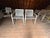 White Brown Jordan Still Dining Arm Chairs. Set of Six. For Sale - Image 8 of 10