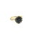 Black 1.70 Carat Black Diamond Yellow Gold Cocktail Ring Size 6.5 For Sale - Image 8 of 11