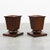 Art Deco Geometric Square Oak Planters, France, 1930s, Set of 2 For Sale - Image 11 of 11
