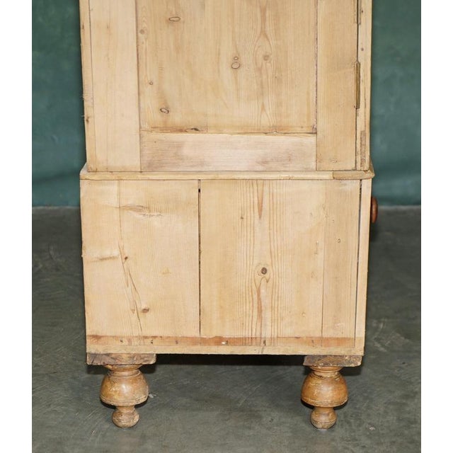Large Antique Victorian Oak Housekeepers Cabinet, 1840 For Sale - Image 8 of 18