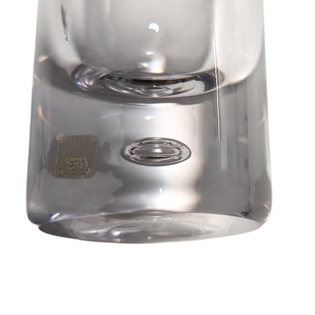 Transparent 1960s Mid-Century Modern Kosta Boda Sweden "Pippi" Crystal Decanter by Vicke Lindstrand For Sale - Image 8 of 12