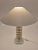Metal Mid-Century Modern Scandinavian Table Lamp with Orrefors Glass and Brass from Carl Fagerlund, 1960s For Sale - Image 7 of 10