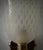 Metal Murano Art Glass and Brass Round Gold Wall Light, 2000 For Sale - Image 7 of 9