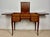 20th Century Spanish Marquetry Vanity Desk with Drop Leaves For Sale - Image 11 of 18