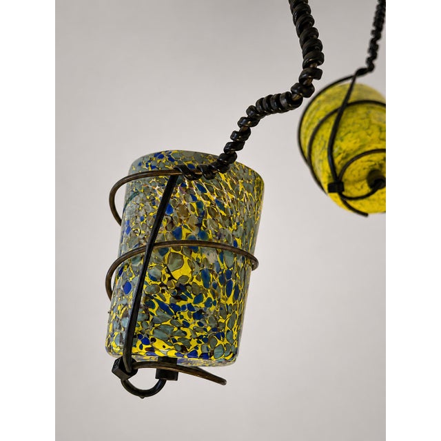 Postmodern Gotodario/9 Ceiling Lamp by Barovier & Toso, Murano, 1990s For Sale - Image 3 of 7
