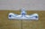 Early 20th Century Antique Royal Copenhagen Denmark #134 Blue Fluted Knife Rest 3" For Sale - Image 5 of 12