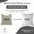 Not Yet Made - Made To Order Fabdivine Handmade Block Print Pillow Cover 24x24 Inch -Bagru Buti For Sale - Image 5 of 5