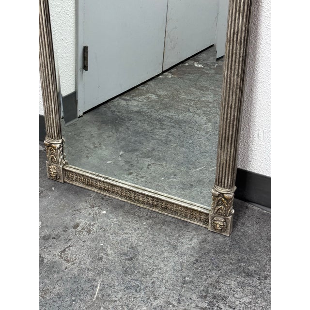 Circa 1990's Alden Furniture Neoclassical-Style Carved Wood Mirror For Sale - Image 10 of 12