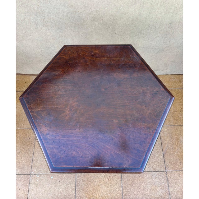 Baroque Revival Side Table With Barley Twist Legs, Early 20th Century For Sale - Image 9 of 9