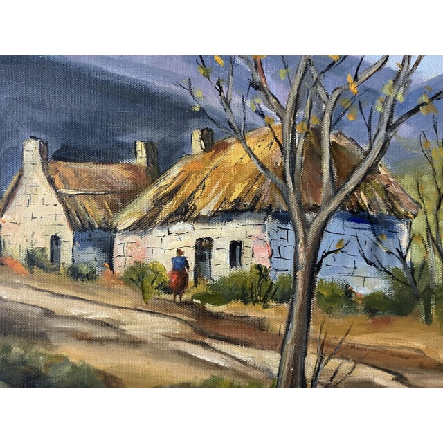 Mid 20th Century Bundalloch, Scotland Landscape Oil Painting by Clifford Holmes For Sale - Image 4 of 9