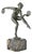 Andre Derenne / Marcel Bouraine, Art Deco Sculpture of Pagan Dance, 1930, Metal on Marble Base For Sale