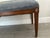 Blue Late 20th Century King Louis XVI Style Bench For Sale - Image 8 of 10