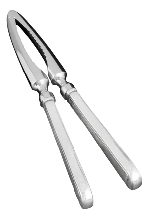 Danish Nutcracker in Sterling Silver and Stainless Steel by Georg Jensen, 1940s